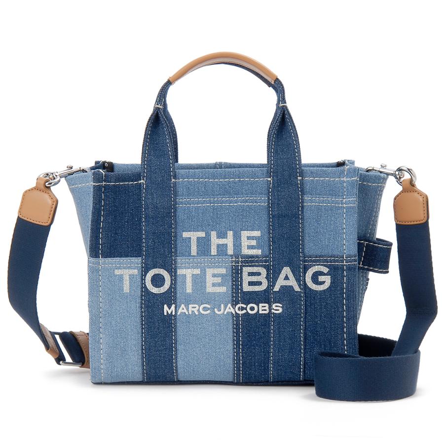 トートバッグ MARC JACOBS Woman Tote bags Denim H016M06FA21 422 Bag The Marc Jacobs The Denim Mini Tote Bag blue | H-Brands