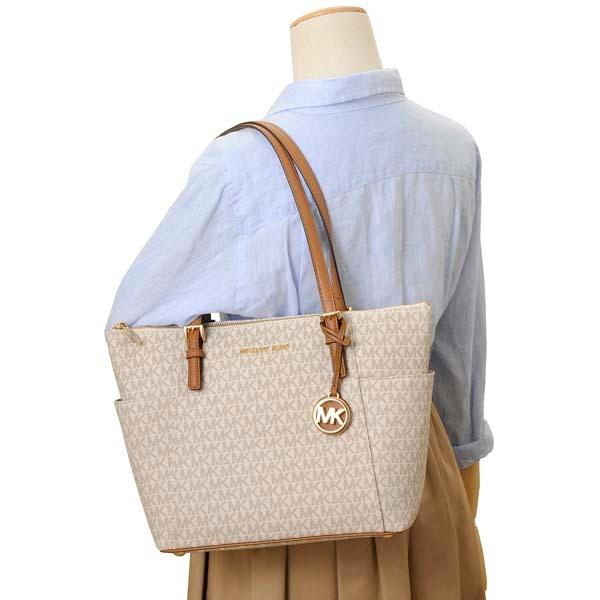 マイケルコース 30S0GTTT1B 149 トートバッグ バニラ MICHAEL KORS マイケルコース ショルダーバッグ MKシグネチャー