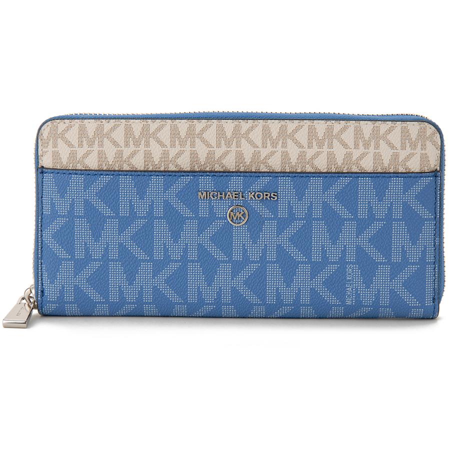 MICHAEL KORS（マイケルコース） 長財布 レディース ブルー 32S2ST9E8T