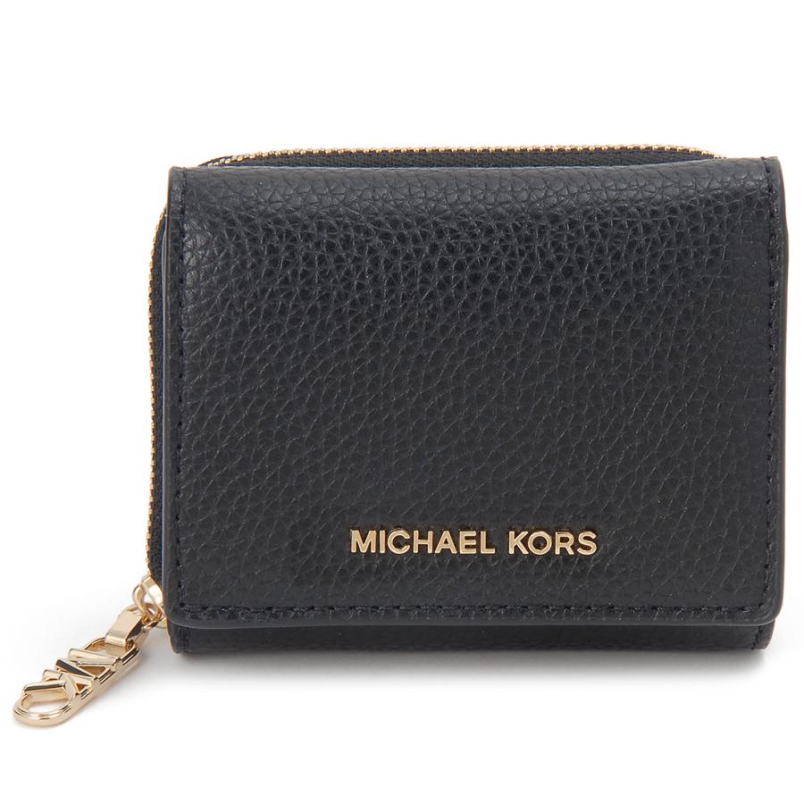 MICHAEL KORS マイケルコース 三つ折り財布 レディース ブラック