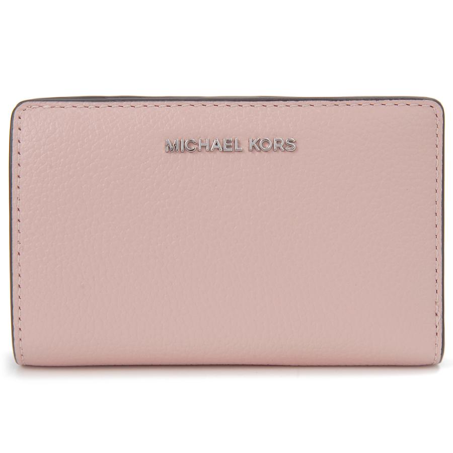 マイケルコース☆新品☆ EMPIRE レザー 二つ折り財布/ピンク MICHAEL KORS マイケルコース 二つ折り財布 レディース ピンク