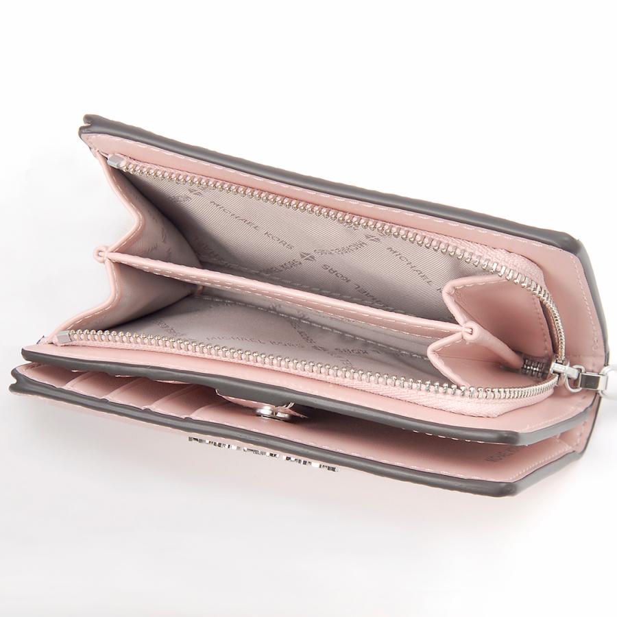 MICHAEL KORS マイケルコース 二つ折り財布 32S4S8ED6L 688 MICHAEL KORS マイケルコース 二つ折り財布 レディース ピンク