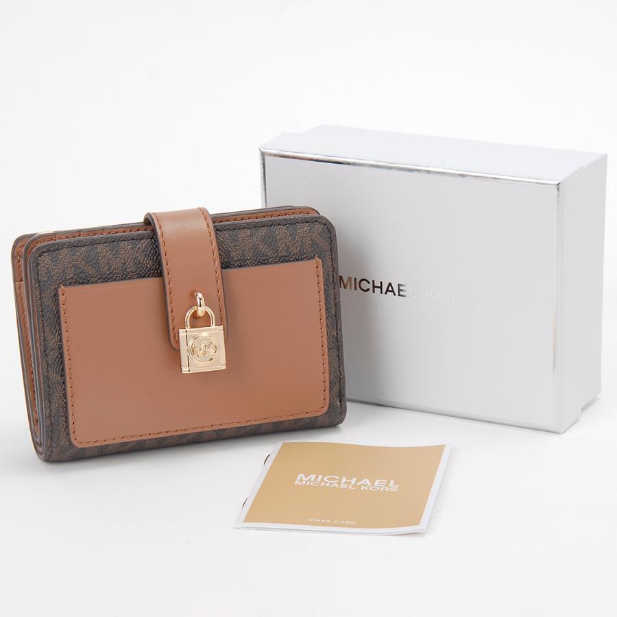 MICHAEL KORS（マイケルコース） 二つ折り財布 レディース ブラウン