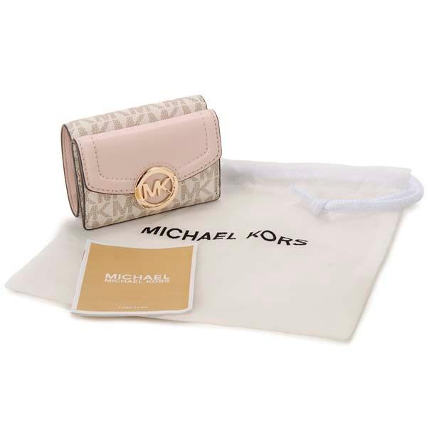 MICHAEL KORS マイケルコース 三つ折り財布 レディース ピンク MICHAEL KORS マイケルコース 三つ折り財布 レディース ピンク