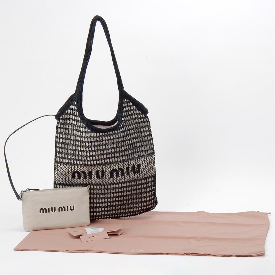 miu miu（ミュウミュウ） トートバッグ レディース ブラック
