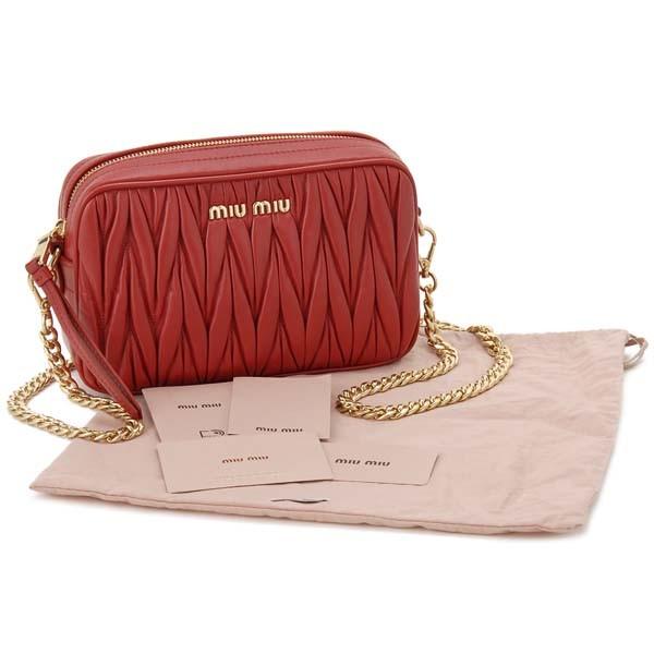 MIU MIU バッグ Amazon | [ミュウミュウ] MIU MIU ショルダーバッグ 5BF068 N88