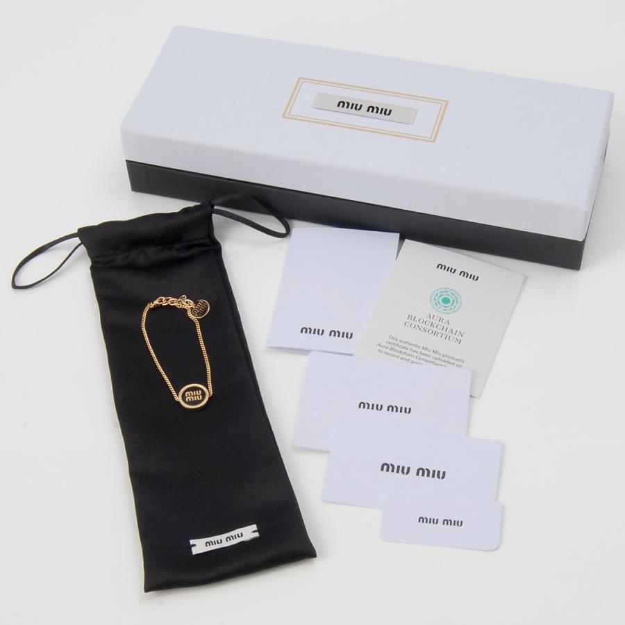 miu miu（ミュウミュウ） ブレスレット レディース 5IB632 2F6T F0002
