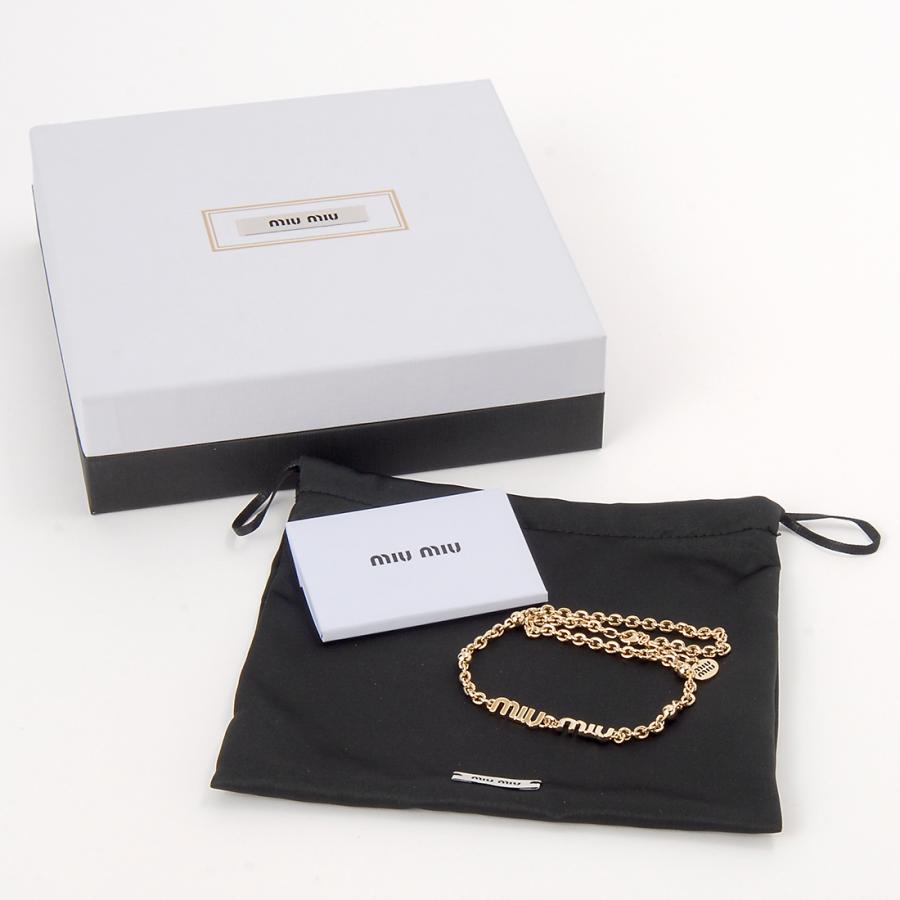 miu miumiu ミュウミュウ ネックレス レディース ゴールド miu miumiu ミュウミュウ ネックレス レディース ゴールド