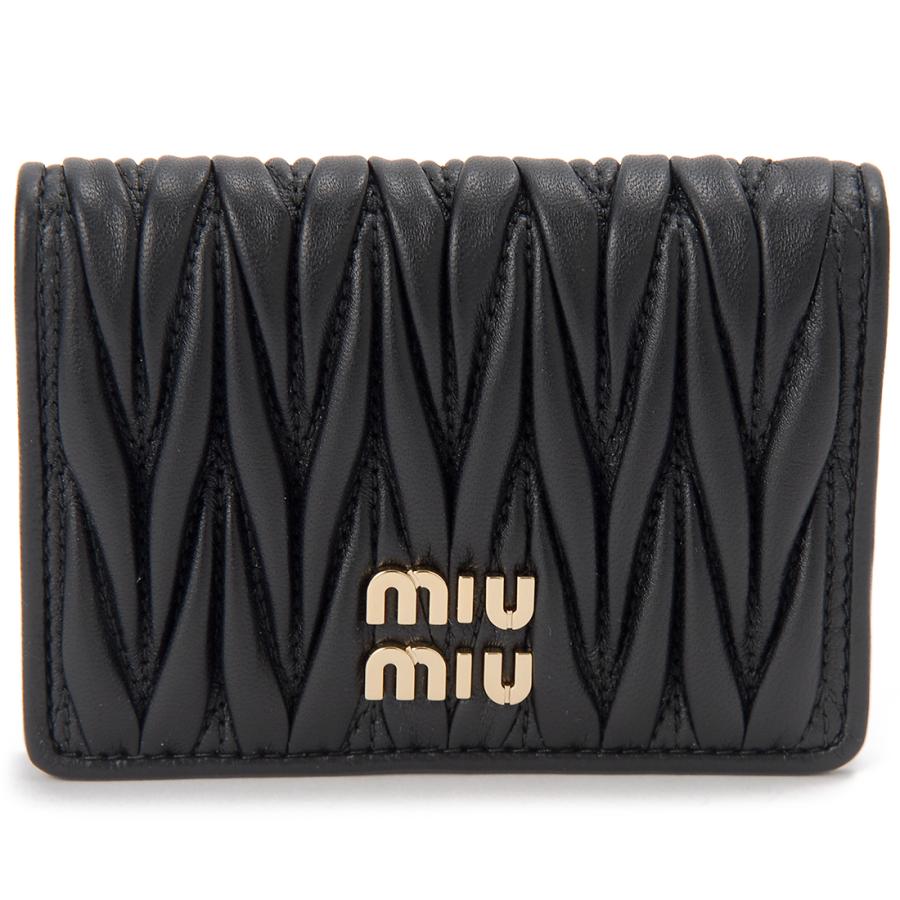 【国内発】ミュウミュウ カードケース 5MC103 2FPP miu ミュウミュウ miumiu 小物 カードケース 5MC103 2FPP