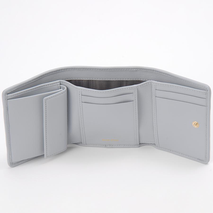 VOX COLORLESS CLEAR MIU ミュウミュウ 三つ折り財布 レディース