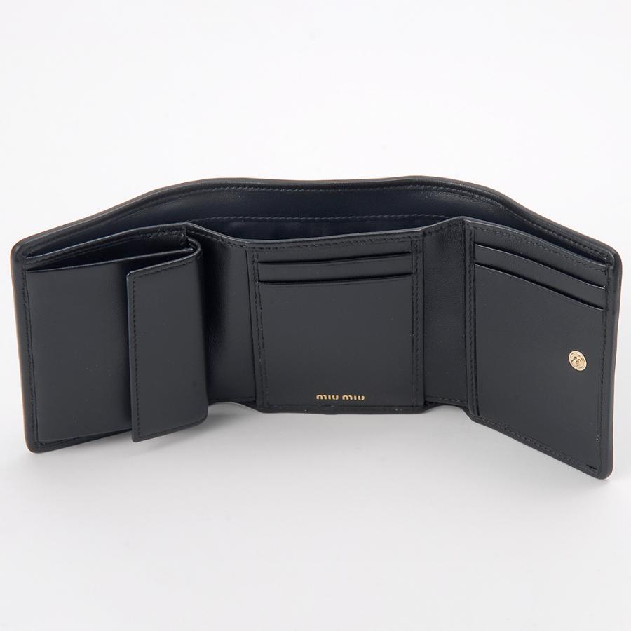 miu miu（ミュウミュウ） 三つ折り財布 レディース 5MH033 AFPP F0002