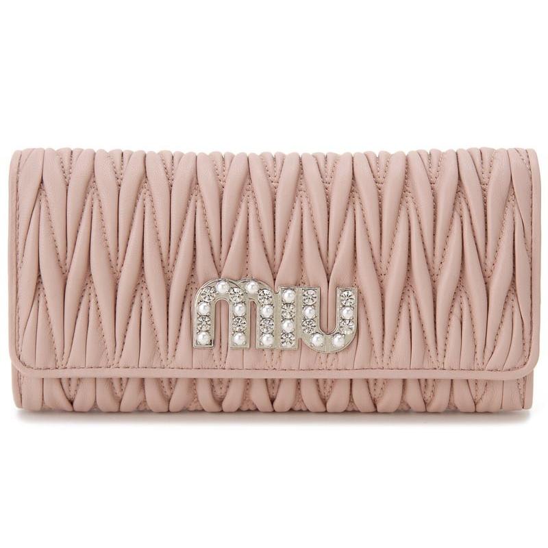 ミュウミュウ Miu Miu 長財布 Mm5mh109 2bsq F0615 Matelasse マトラッセ ピンク レディース 財布 送料無料 Mm5mh109 2bsq F0615 S Select 通販 Yahoo ショッピング