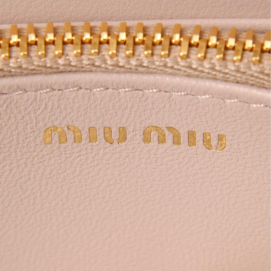 miu miu（ミュウミュウ） 長財布 レディース ピンク 5ML506 2FPP F0NZ2