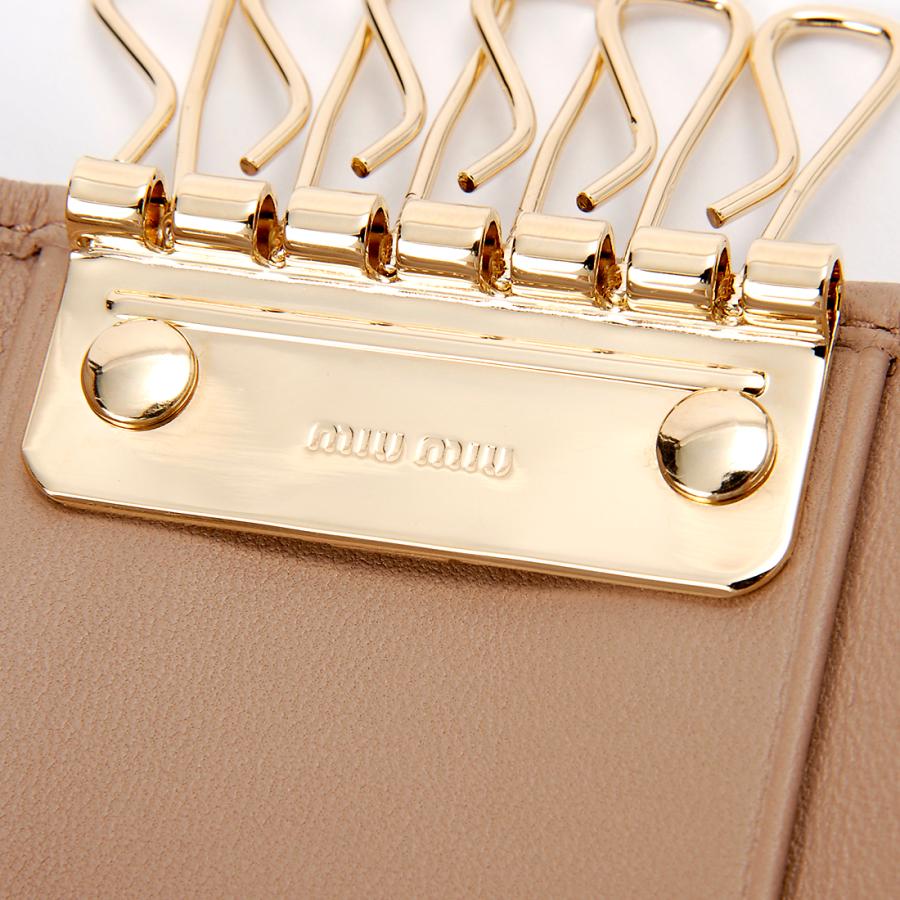 miu miu（ミュウミュウ） キーケース レディース ピンク 5PG222 2FPP