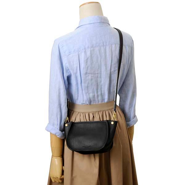 MIMI BERRY ミミ ベリー ショルダーバッグ レディース ブラック AGATHA