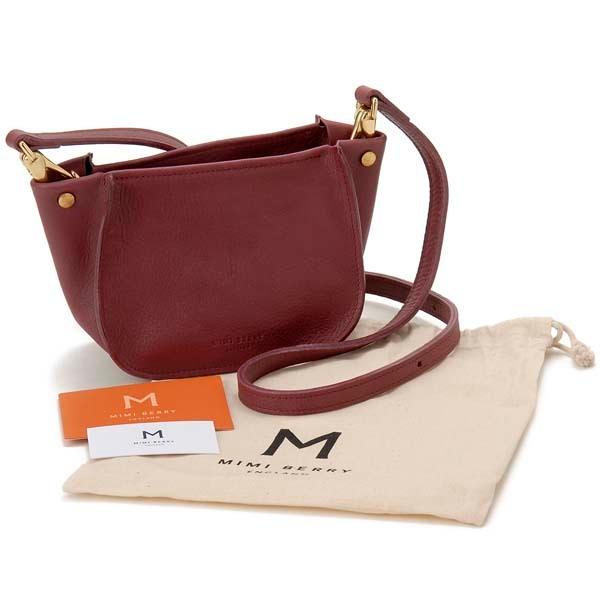 只今決算セール 只今決算セール  MIMI BERRY ミミ ベリー ショルダーバッグ レディース ボルドー AGATHA アガサ B02453 |  | 07