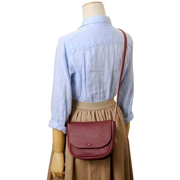 MIMI BERRY ミミ ベリー ショルダーバッグ レディース ボルドー