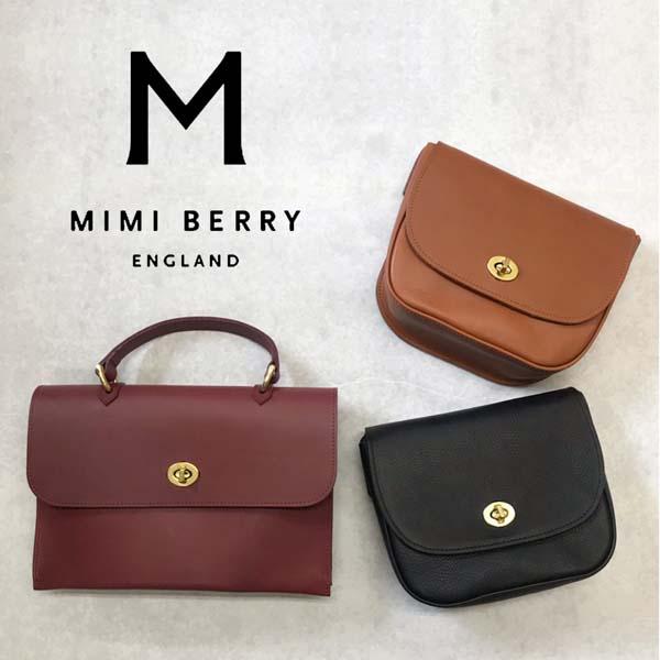 MIMI BERRY ミミ ベリー ショルダーバッグ レディース ブラック