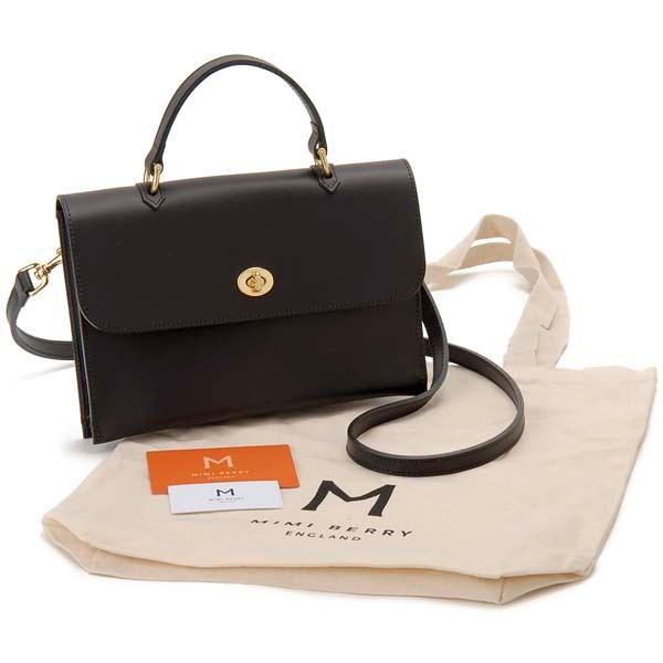 MIMI BERRY ミミ ベリー ショルダーバッグ レディース ブラック HEBE ヘーベー B02490 |  | 06