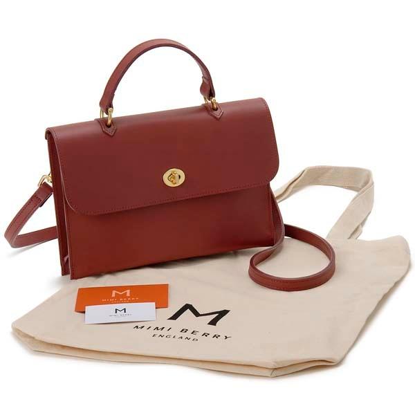 只今決算セール 只今決算セール  MIMI BERRY ミミ ベリー ショルダーバッグ レディース ボルドー HEBE ヘーベー B02491 |  | 06