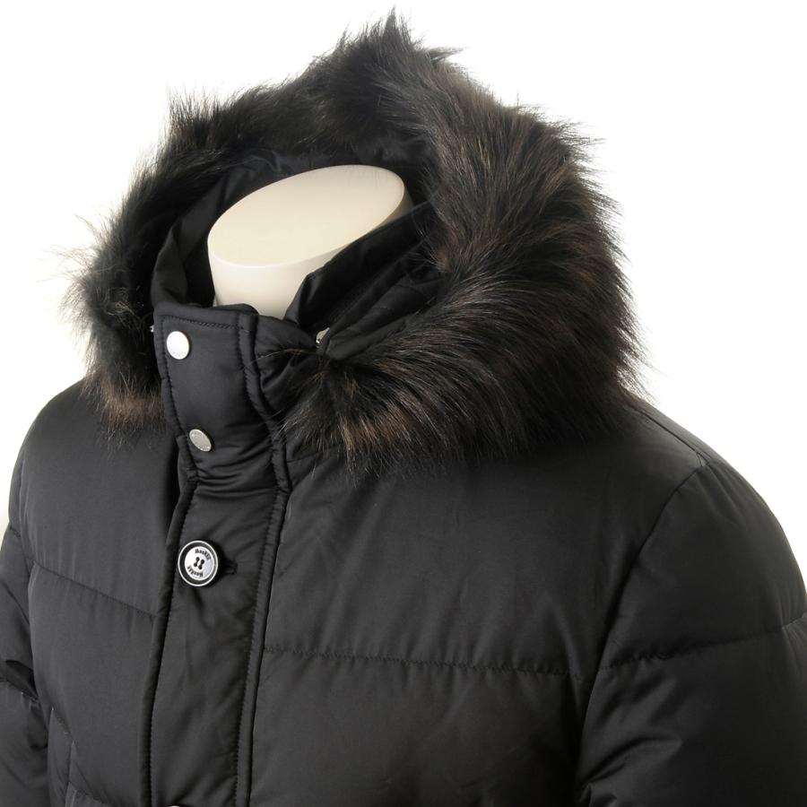 ムーレー バルビエリ ダウン Moorer BARBIERI‐WKブラック 48 MOORER ムーレー ダウンジャケット メンズ ブラック BARBIERI WK