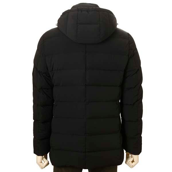 【値下げ・名盤】 [2021AW] ムーレー MOORER ダウンジャケット メンズ ブラック 黒 FLORIO-KN ダウンコート Pコート 【ZYX1912709716】(69000円)