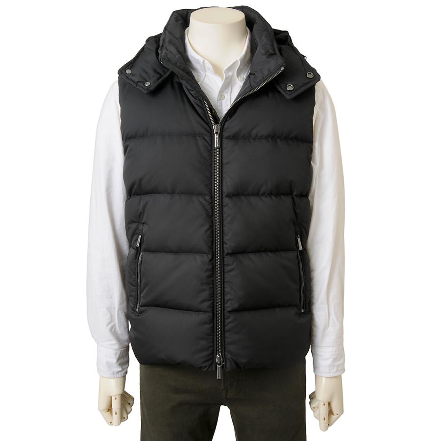 MOORER ムーレー ダウンベスト メンズ ブラック MOUGI200307 FIRE-WK ファイヤー MOORER（ムーレー） ダウンベスト メンズ ブラック MOUGI200307 FIRE