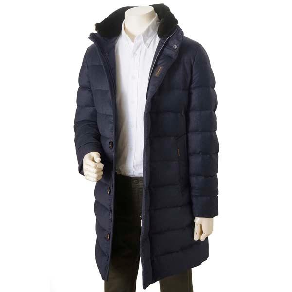 MOORER（ムーレー） ダウンジャケット メンズ ブルーグレー NETTUNO L2