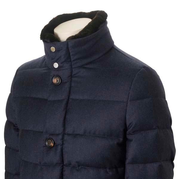 MOORER（ムーレー） ダウンジャケット メンズ ブルーグレー NETTUNO L2