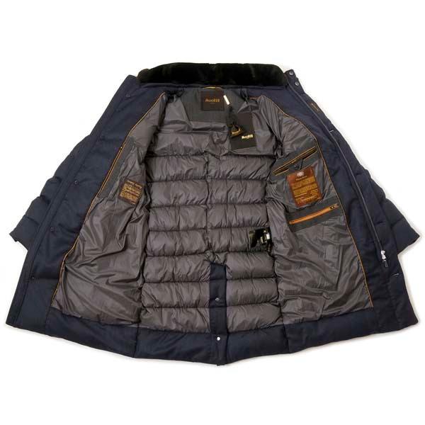 MOORER（ムーレー） ダウンジャケット メンズ ブルーグレー NETTUNO L2