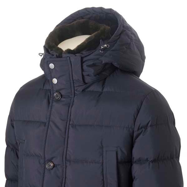 MOORER（ムーレー） ダウンジャケット メンズ ブルー ネイビー SATURNO