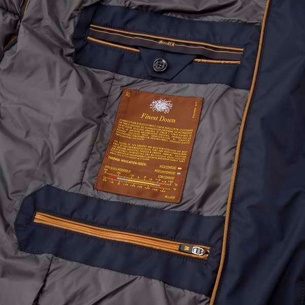 ムーレー　BASSANI-STP ネイビー 撥水 コート　ネイビー　S 楽天市場】ムーレー MooRER メンズ ジャケット LEONARDO STP ネイビー