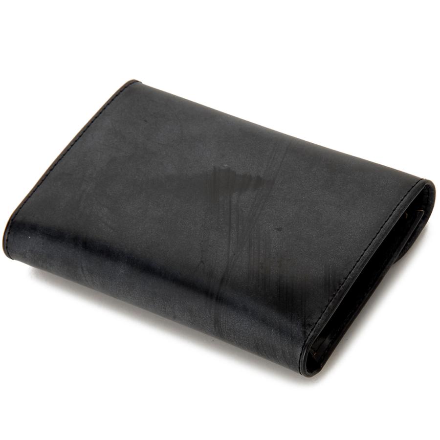 モンテスピガ monte SPIGA ブライドルレザー 三つ折り財布 ハンディ