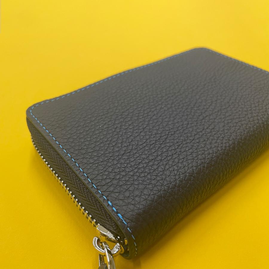 MONTE SPIGA（モンテスピガ） ミディアム長財布 フランス製牛革 メンズ