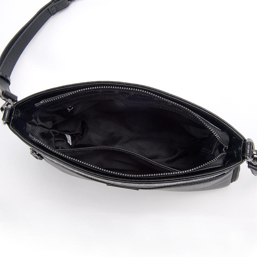 3月決算セール モンテスピガ monte SPIGA ショルダーバッグ メンズ ブラック イタリアンレザー MOSMTP021BK | MONTE SPIGA | 02