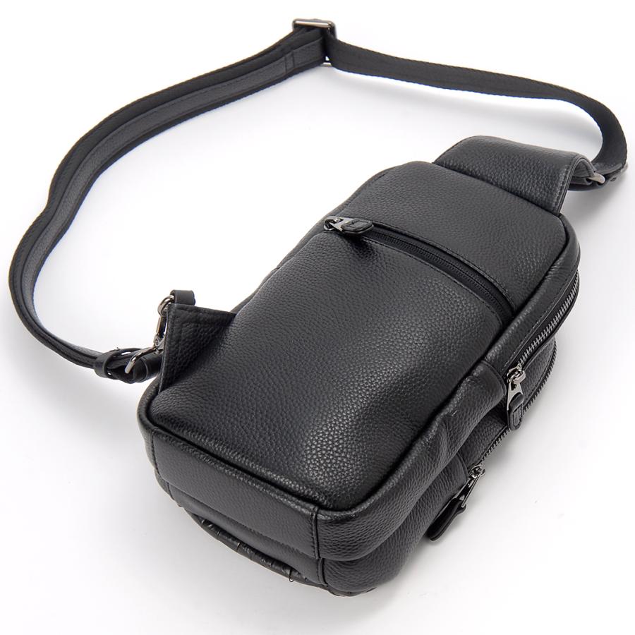 monte SPIGA モンテスピガ ボディバッグ MOSMTP022BK MONTE SPIGA monte モンテスピガ ボディバッグ メンズ ブラック