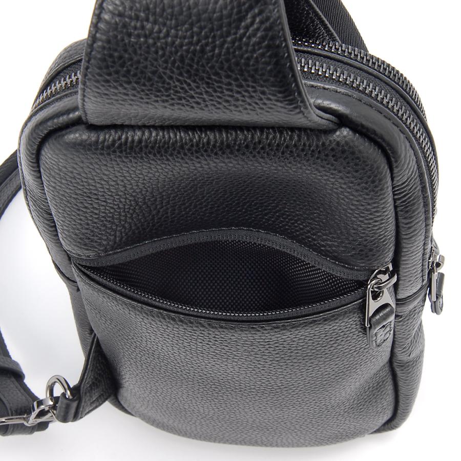 monte SPIGA ボディバッグ MOSMTP022BK ワンショルダーバッグ 黒 MONTE SPIGA monte モンテスピガ ボディバッグ メンズ ブラック