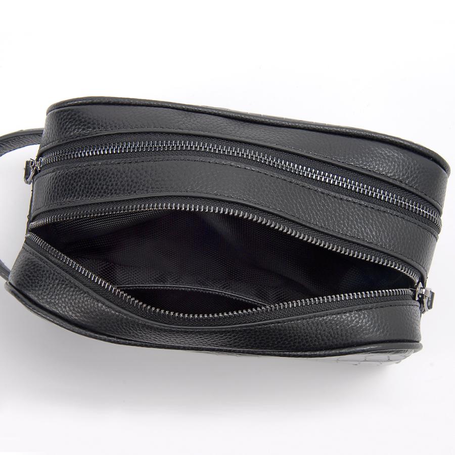 只今決算セール モンテスピガ monte SPIGA セカンドバッグ メンズ ブラック イタリアンレザー MOSMTP034BK | MONTE SPIGA | 03