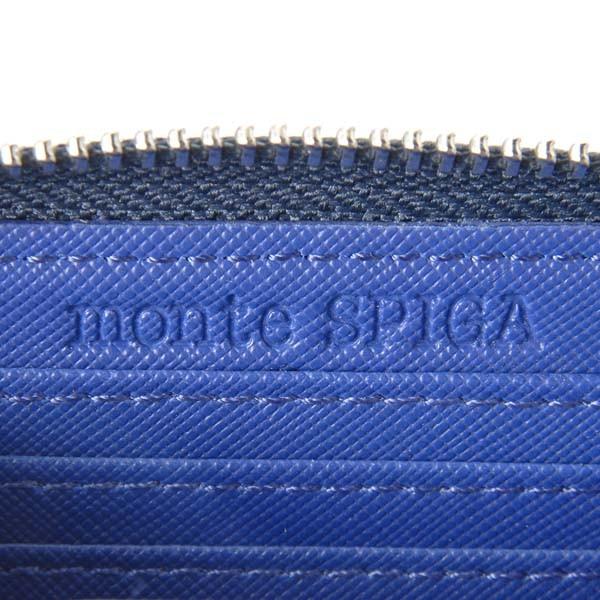 只今決算セール モンテスピガ monte SPIGA コインケース 小銭入れ ブルー メンズ MOSQS372DNV クロコダイル型押しウォレット |  | 03
