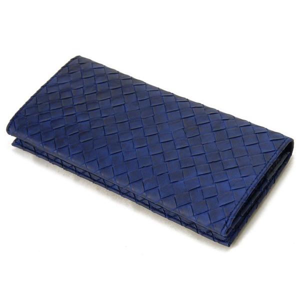 只今決算セール モンテスピガ monte SPIGA 長財布 ネイビー メンズ MOSQS373NV メッシュ型押しウォレット |  | 01
