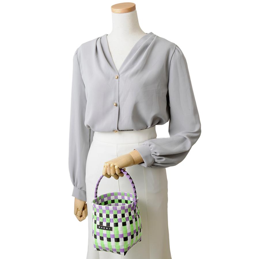 MARNI マルニ ハンドバッグ かごバッグ M00332 MW62F 536 ポッド MARNI マルニ ハンドバッグ かごバッグ M00332 MW62F 536 ポッド