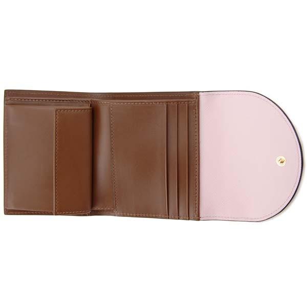 MARNI（マルニ） 三つ折り財布 レディース レッド×ピンク PFMO0004Q2