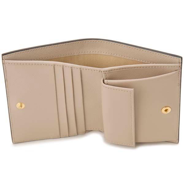 MARNI（マルニ） 二つ折り財布 レディース グレー×イエロー PFMOQ14U11