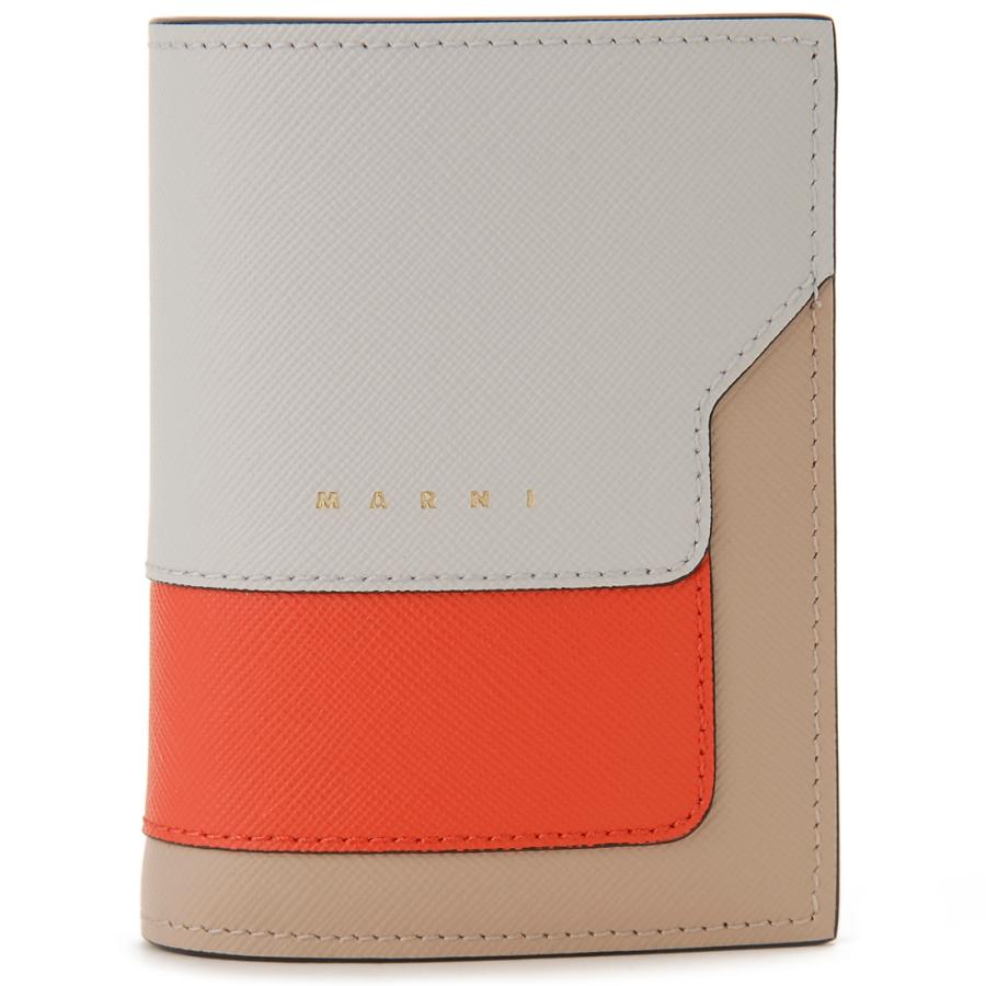 MARNI （マルニ）二つ折り財布 マルチカラー PFMQ14U21 MARNI（マルニ） 二つ折り財布 レディース PFMOQ14U13 Z607M トランク