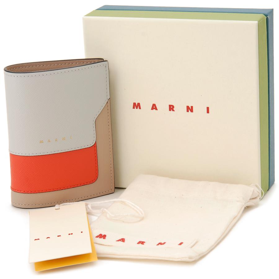 MARNI（マルニ） 二つ折り財布 レディース PFMOQ14U13 Z607M トランク
