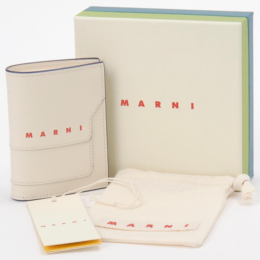 MARNI マルニ 三つ折り財布 シェル PFMOQ14U26 Z572B MARNI マルニ 二つ折り財布 レディース シェル PFMOQ14U26 Z572B