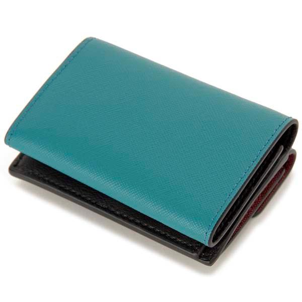 MARNI（マルニ） 財布 三つ折り財布 ヴィヴィッドブルー PFMOW02U25
