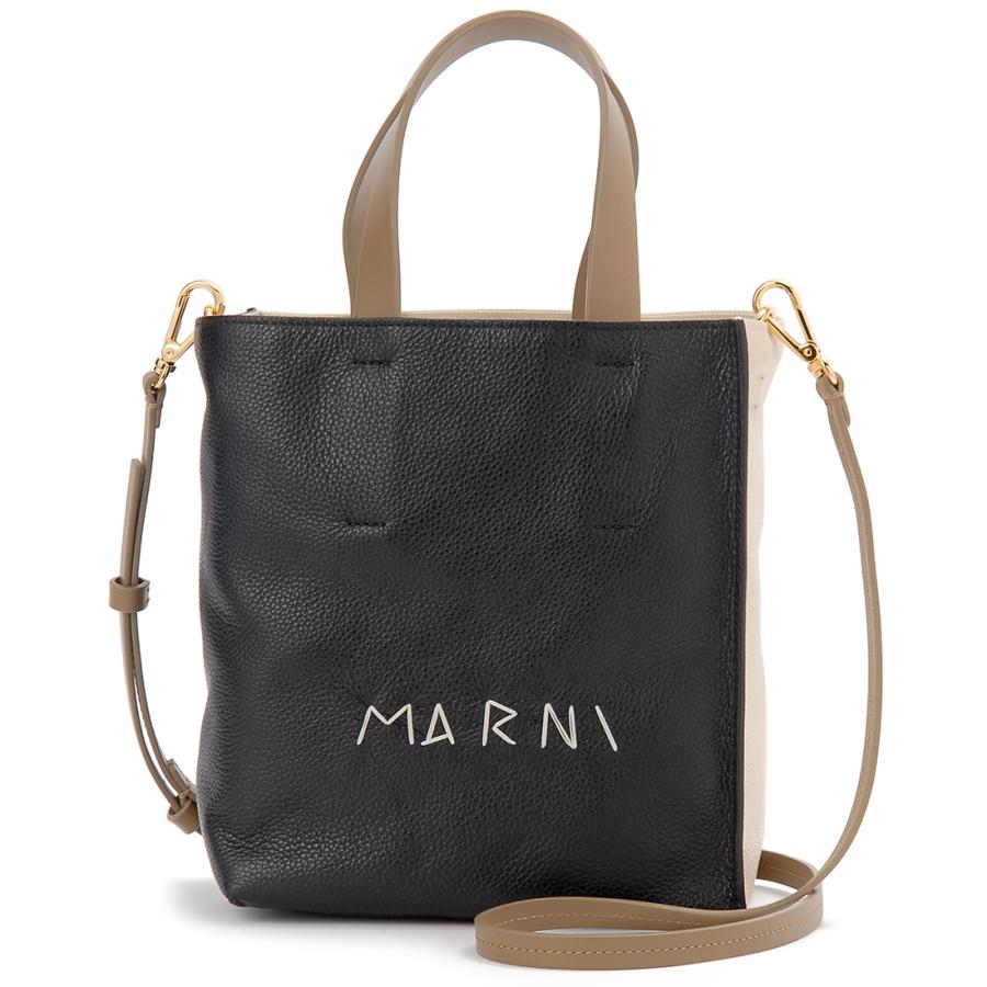MARNI マルニ ショルダーバッグ レディース ブラック SHMP0040L3 MARNI マルニ ショルダーバッグ レディース ブラック SHMP0040L3