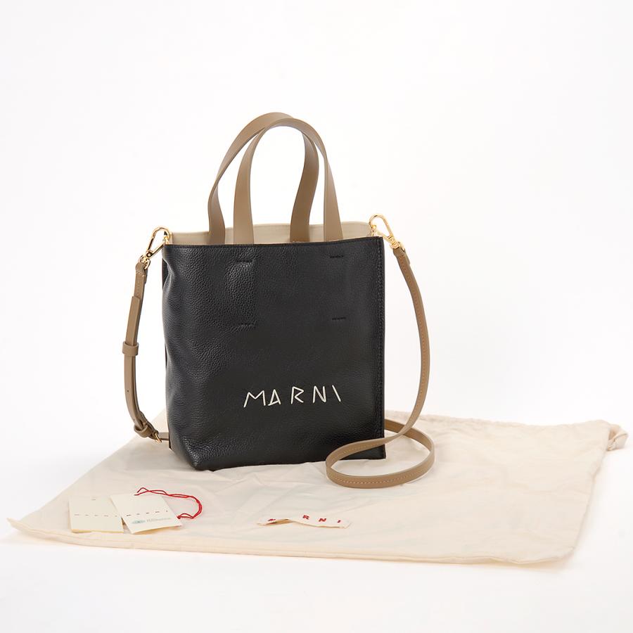 MARNI マルニ ショルダーバッグ レディース ブラック SHMP0040L3 MARNI マルニ ショルダーバッグ レディース ブラック SHMP0040L3