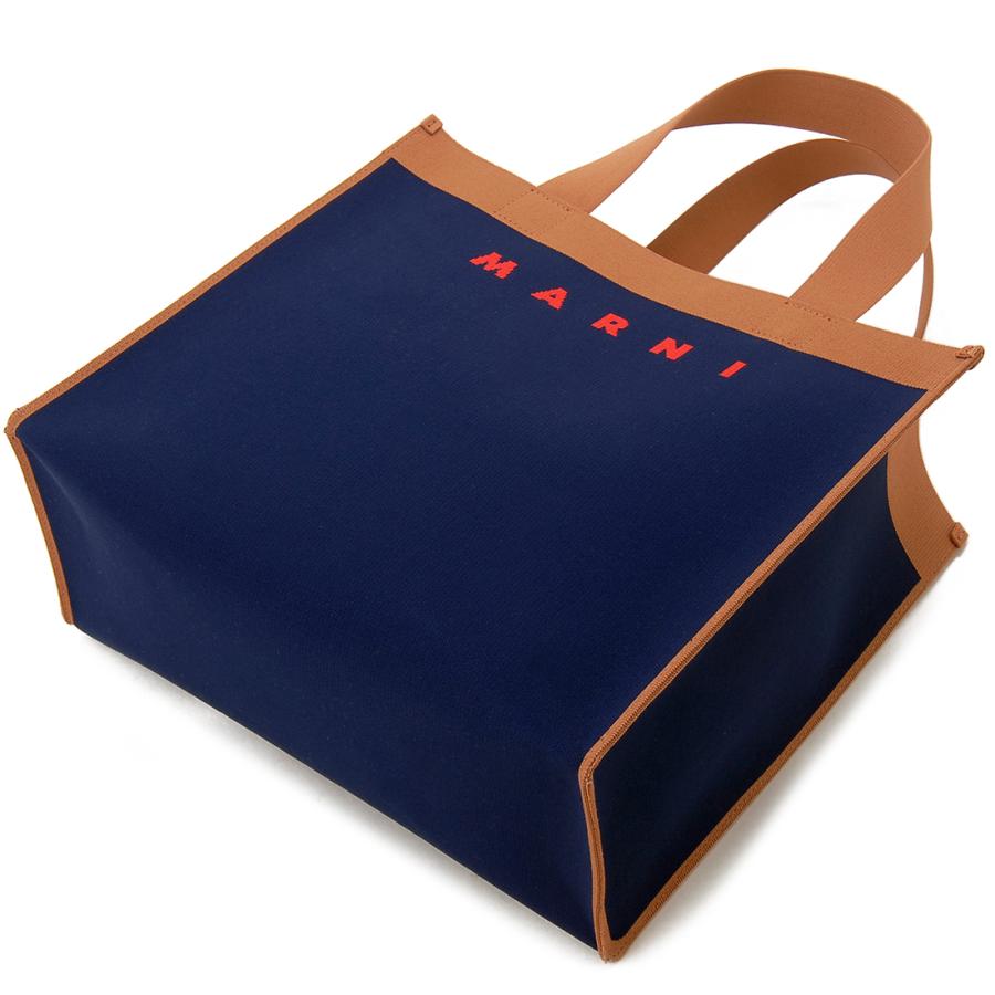 マルニ　ロゴプリント　コットンキャンバス　トートバッグ　新品未使用　入手困難 MARNI（マルニ） トートバッグ レディース SHMP0076A2 ZO195